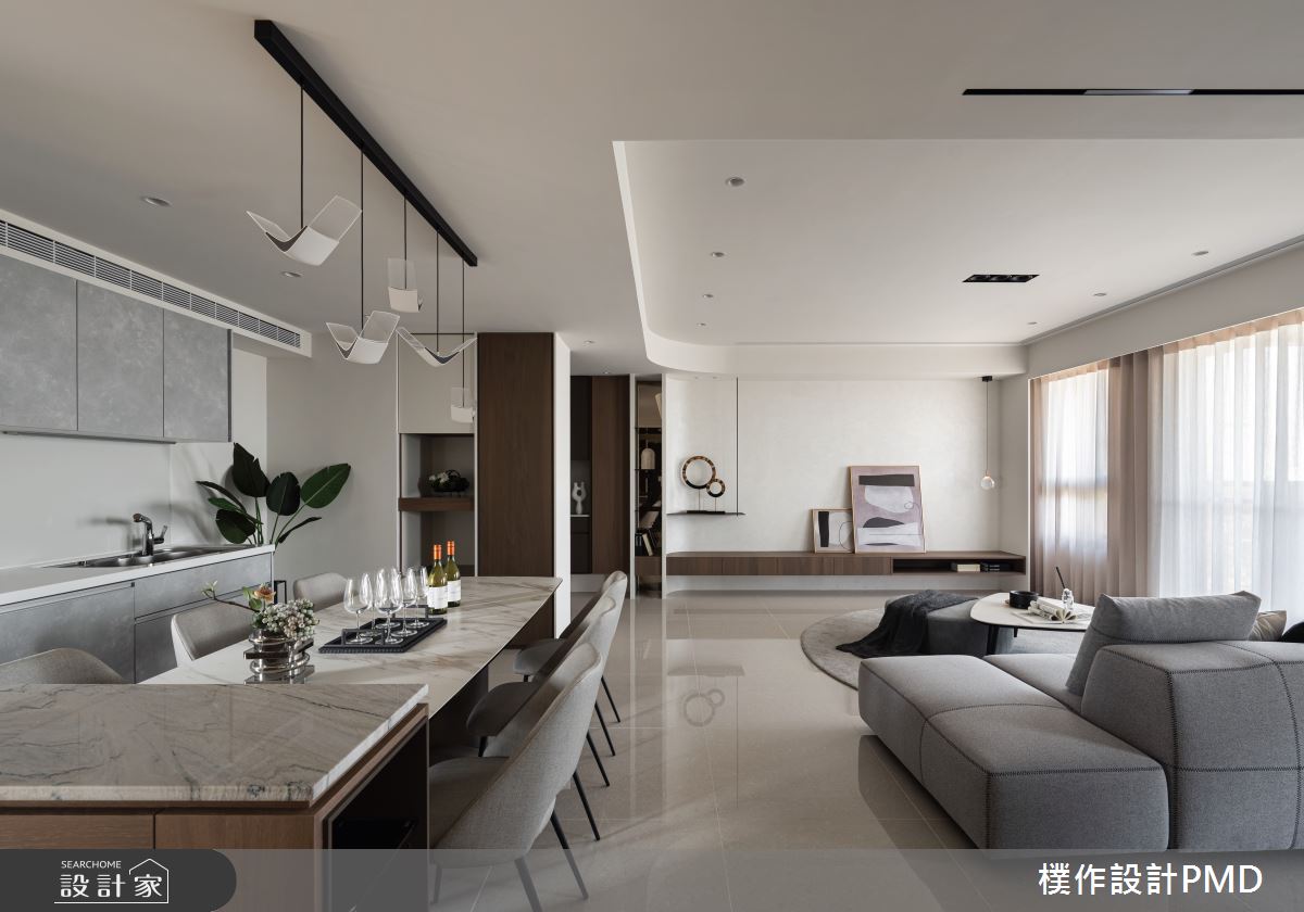 67坪新成屋(5年以下)＿現代風客廳餐廳廚房中島案例圖片＿樸作設計有限公司/PMD＿樸作_40之8