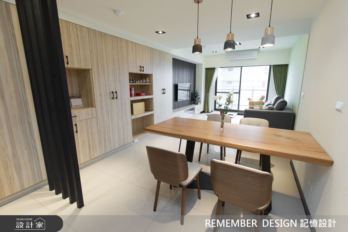 28坪預售屋＿現代風餐廳廚房案例圖片＿記憶設計＿記憶_01之2