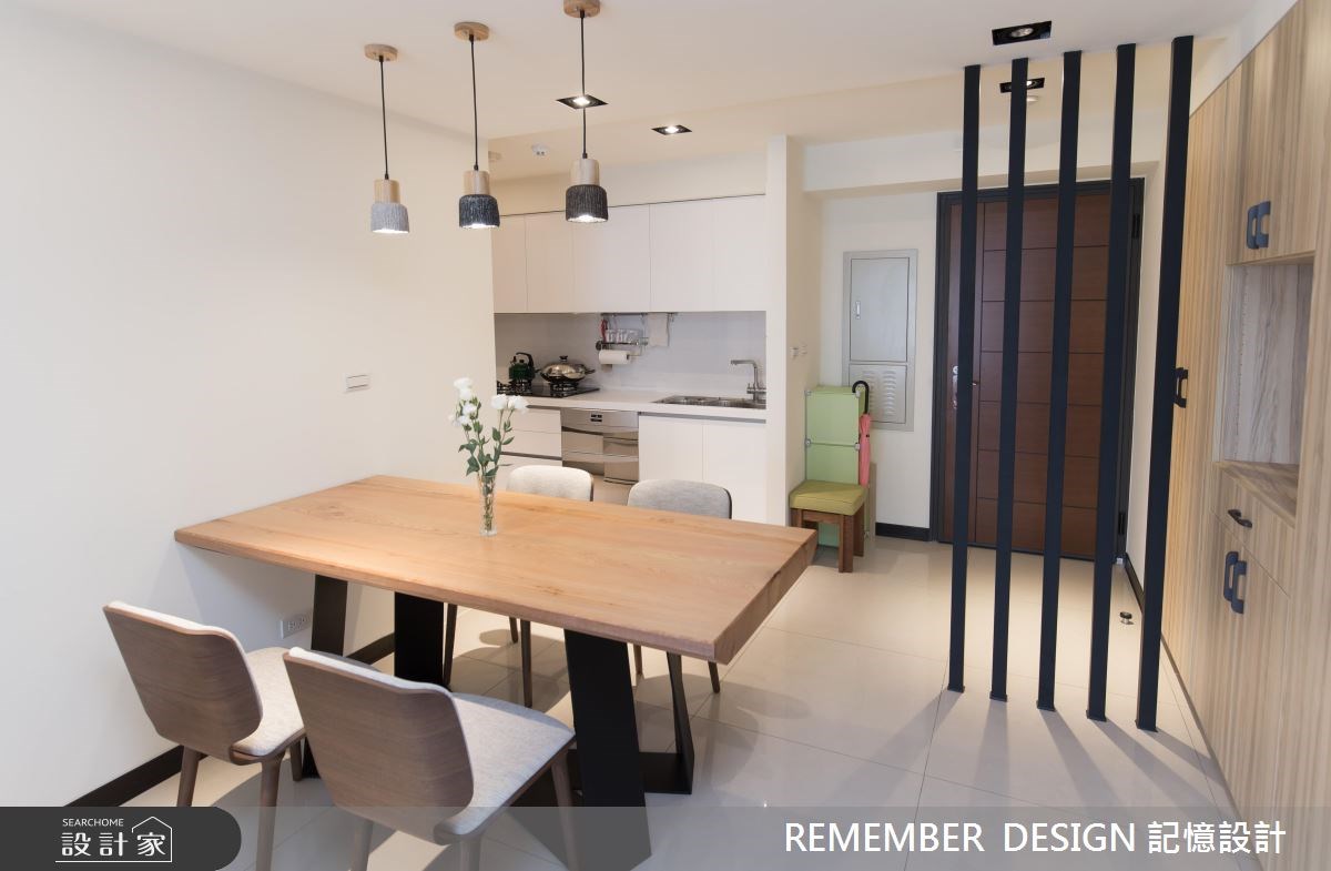 28坪預售屋＿現代風玄關餐廳廚房案例圖片＿記憶設計＿記憶_01之4