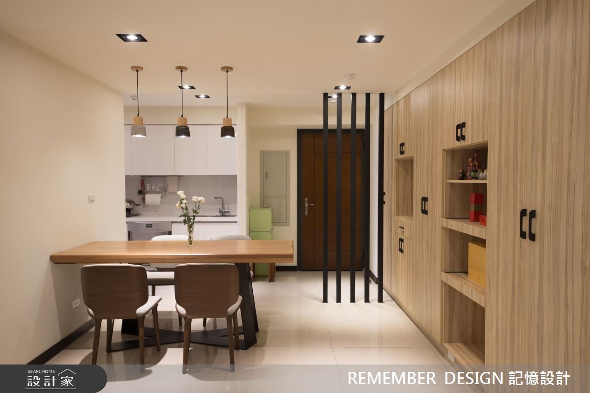28坪預售屋＿現代風玄關餐廳廚房案例圖片＿記憶設計＿記憶_01之5