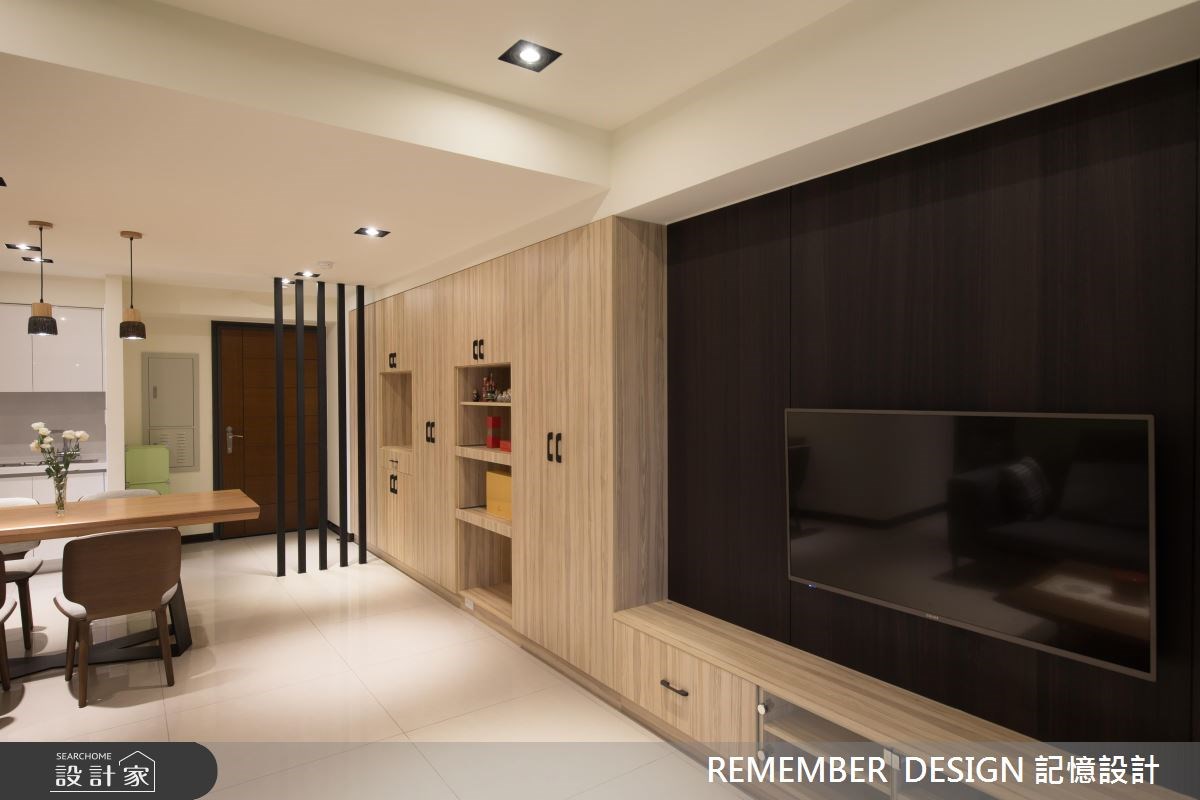 28坪預售屋＿現代風玄關客廳餐廳案例圖片＿記憶設計＿記憶_01之6