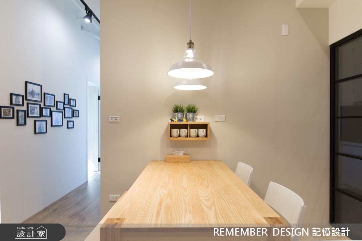 26坪新成屋(5年以下)＿簡約風餐廳走廊案例圖片＿記憶設計＿記憶_02之8