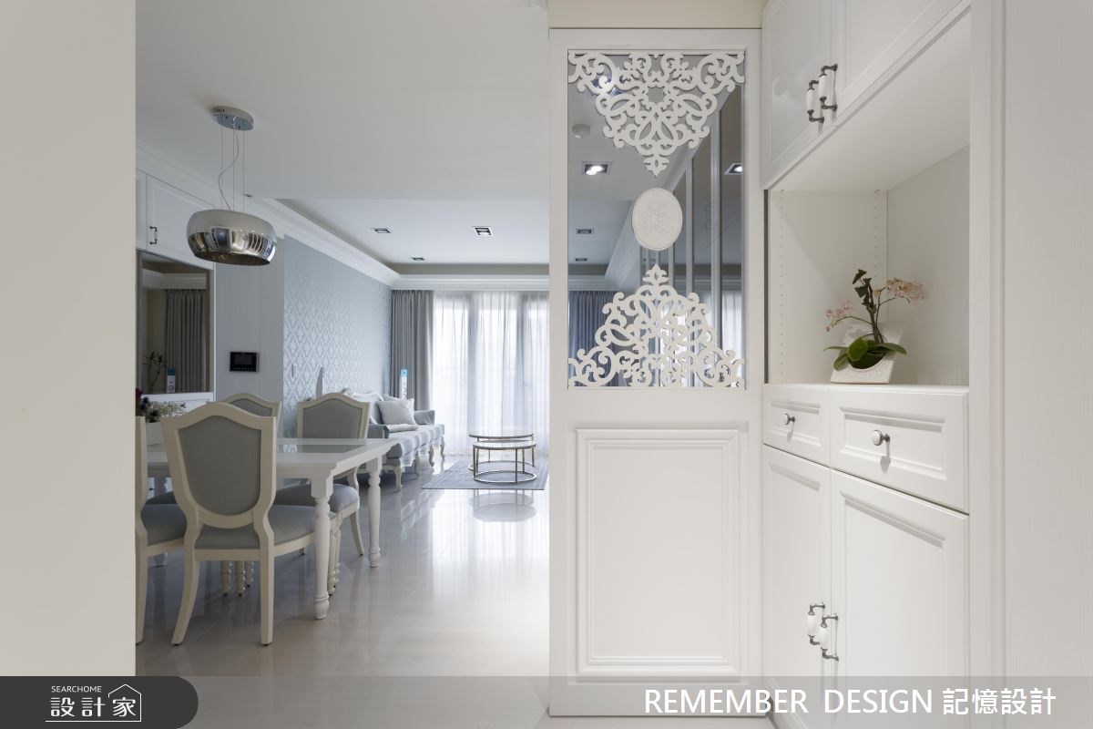 28坪新成屋(5年以下)＿新古典玄關案例圖片＿記憶設計＿記憶_03之1