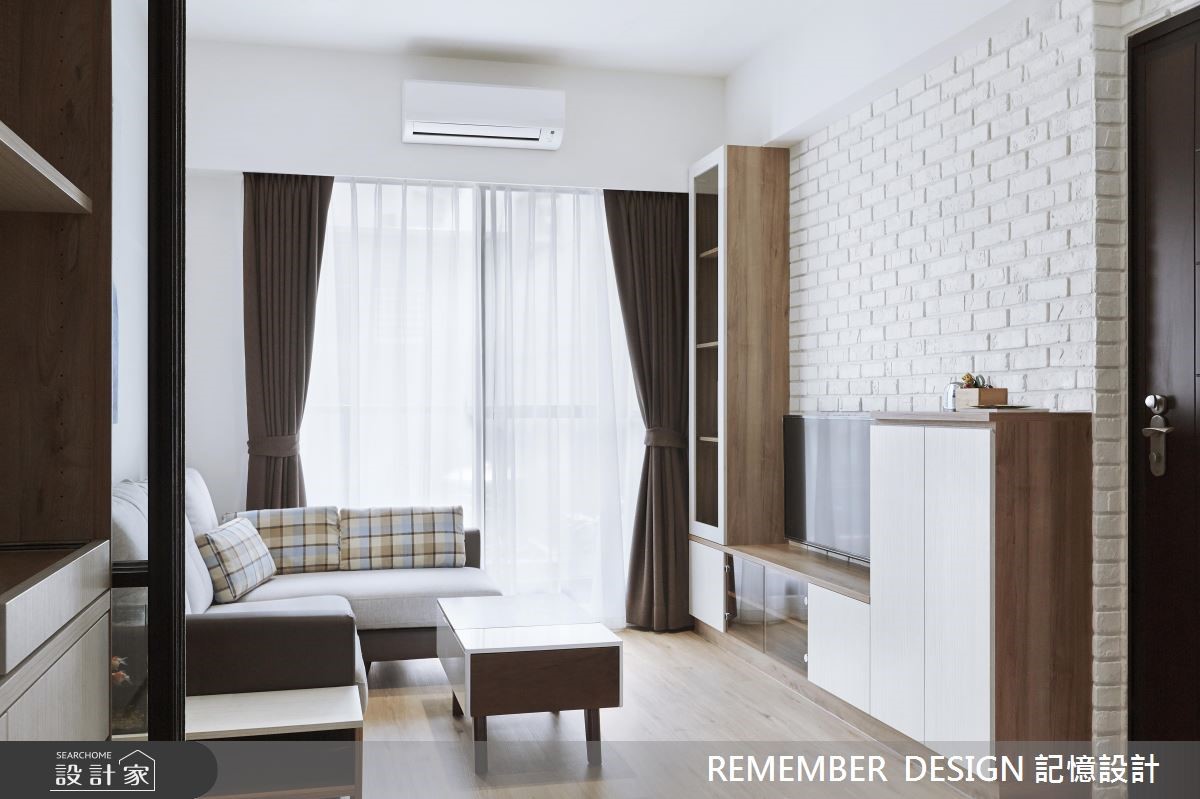 18坪預售屋＿北歐風客廳案例圖片＿記憶設計＿記憶_04之2