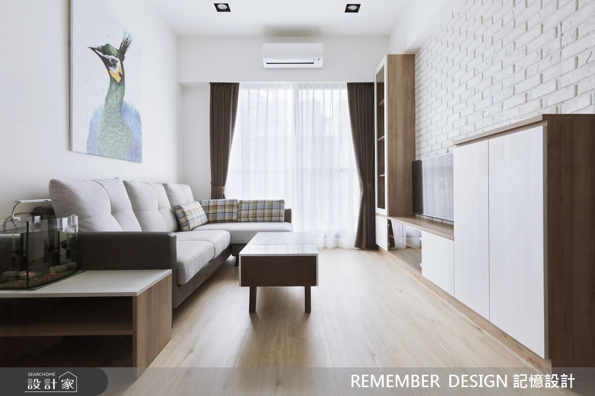 18坪預售屋＿北歐風客廳案例圖片＿記憶設計＿記憶_04之5