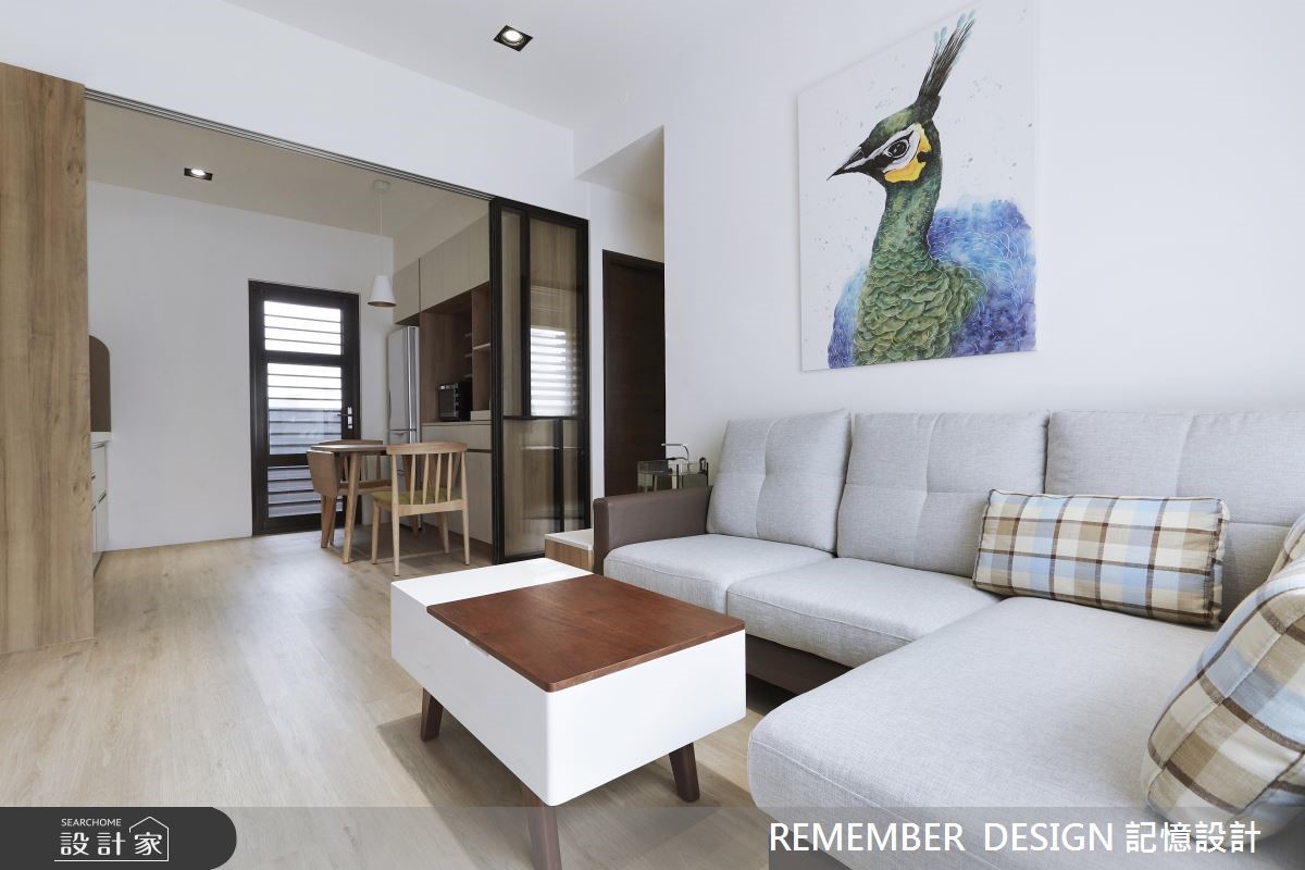 18坪預售屋＿北歐風客廳案例圖片＿記憶設計＿記憶_04之7