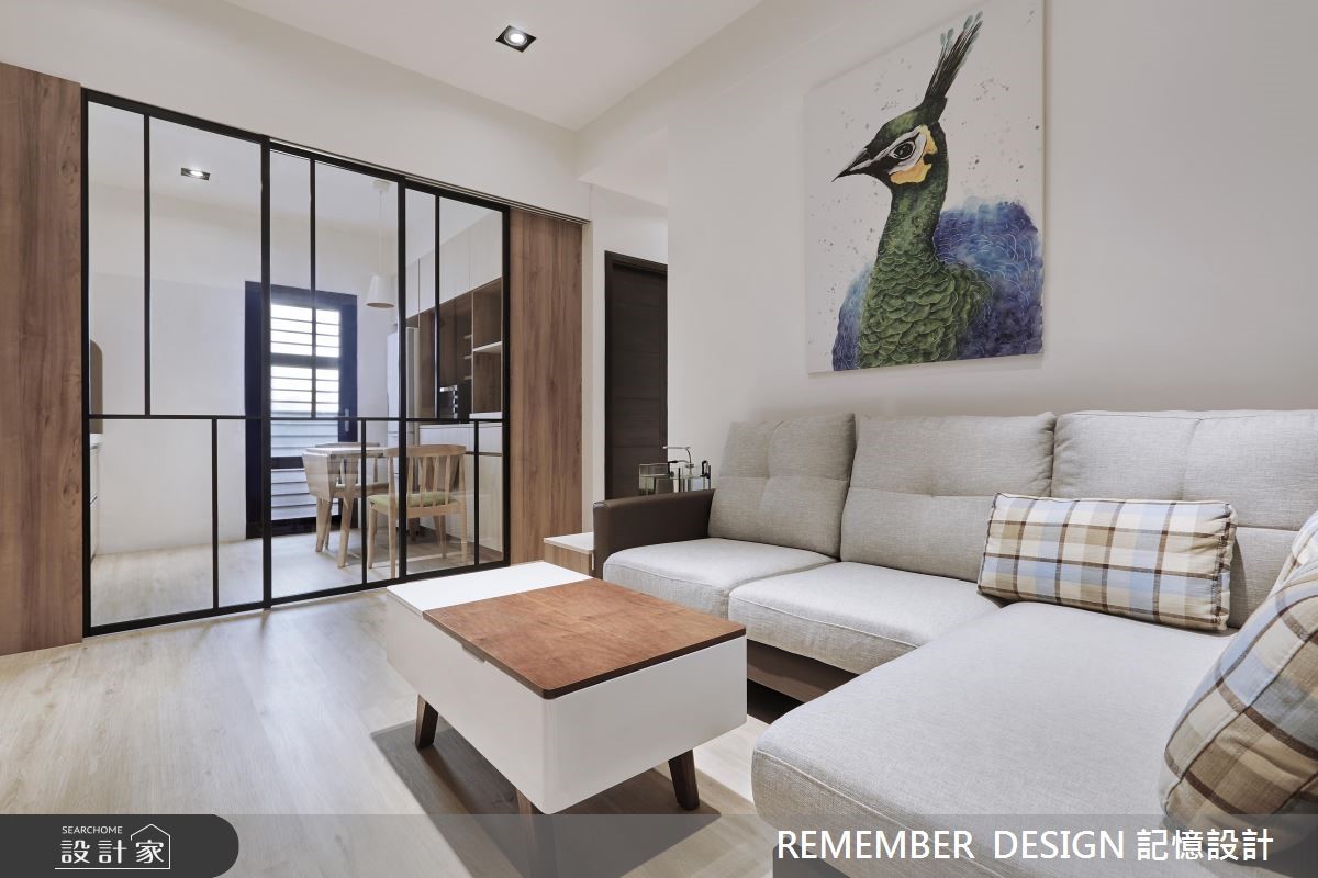 18坪預售屋＿北歐風客廳案例圖片＿記憶設計＿記憶_04之8