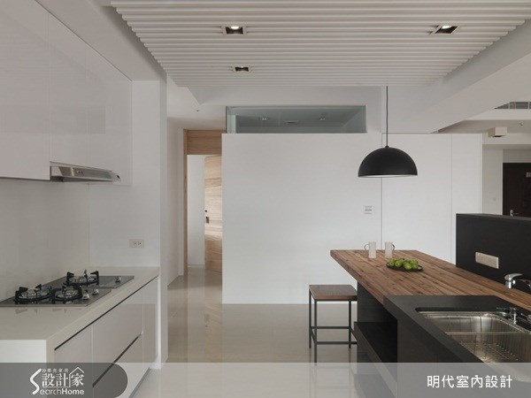 45坪預售屋＿北歐風廚房案例圖片＿明代室內裝修設計有限公司＿明代_01之9