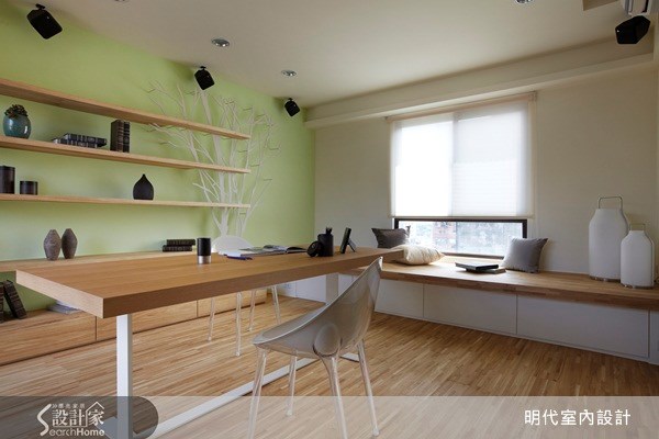 80坪新成屋(5年以下)＿現代風書房案例圖片＿明代室內裝修設計有限公司＿明代_02之39