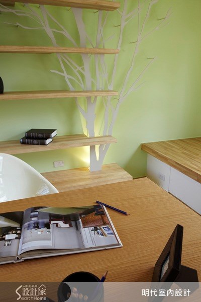 80坪新成屋(5年以下)＿現代風書房案例圖片＿明代室內裝修設計有限公司＿明代_02之40