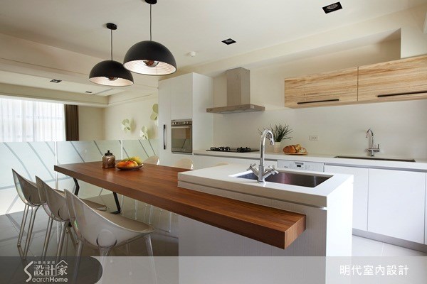 80坪新成屋(5年以下)＿現代風餐廳廚房案例圖片＿明代室內裝修設計有限公司＿明代_02之24