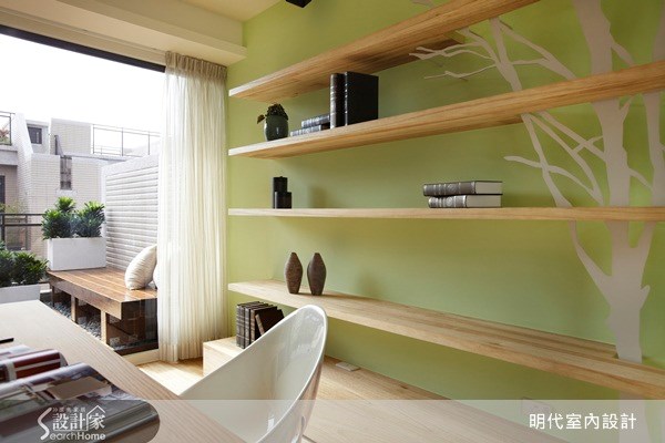 80坪新成屋(5年以下)＿現代風書房案例圖片＿明代室內裝修設計有限公司＿明代_02之41