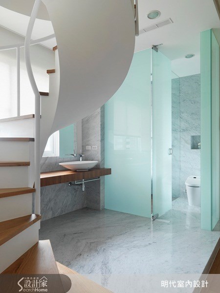 70坪新成屋(5年以下)＿休閒風臥室樓梯案例圖片＿明代室內裝修設計有限公司＿明代_03之20