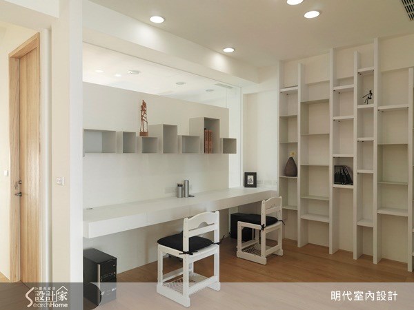 70坪新成屋(5年以下)＿休閒風書房案例圖片＿明代室內裝修設計有限公司＿明代_03之14