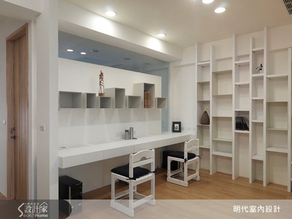 70坪新成屋(5年以下)＿休閒風書房案例圖片＿明代室內裝修設計有限公司＿明代_03之13