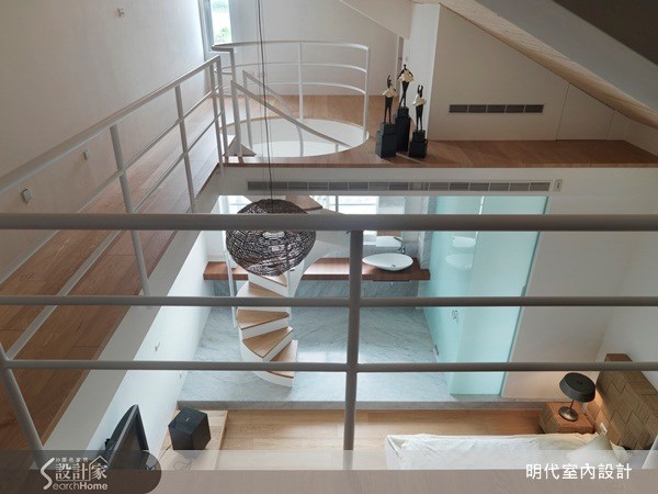 70坪新成屋(5年以下)＿休閒風樓梯案例圖片＿明代室內裝修設計有限公司＿明代_03之29