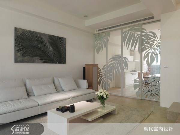 70坪新成屋(5年以下)＿休閒風客廳案例圖片＿明代室內裝修設計有限公司＿明代_03之2