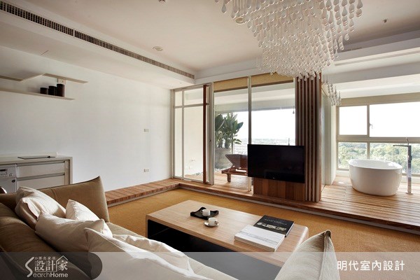 28坪新成屋(5年以下)＿休閒風客廳案例圖片＿明代室內裝修設計有限公司＿明代_05之1