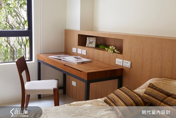 70坪新成屋(5年以下)＿休閒風臥室案例圖片＿明代室內裝修設計有限公司＿明代_06之7