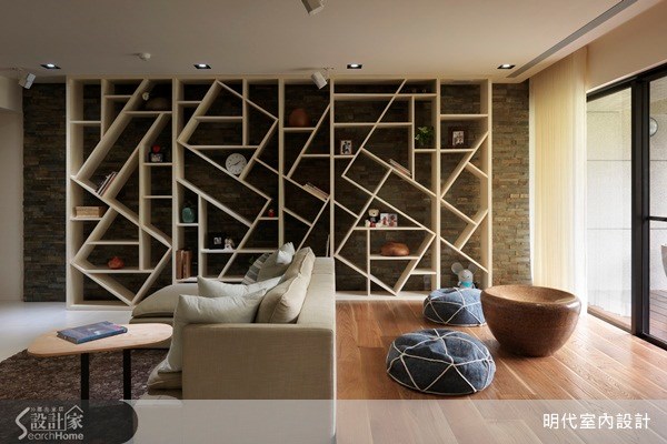 35坪新成屋(5年以下)＿休閒風客廳案例圖片＿明代室內裝修設計有限公司＿明代_10之16