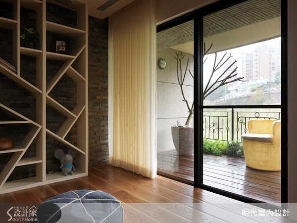 35坪新成屋(5年以下)＿休閒風客廳案例圖片＿明代室內裝修設計有限公司＿明代_10之14