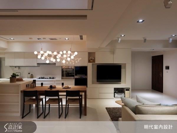 35坪新成屋(5年以下)＿休閒風餐廳案例圖片＿明代室內裝修設計有限公司＿明代_10之2