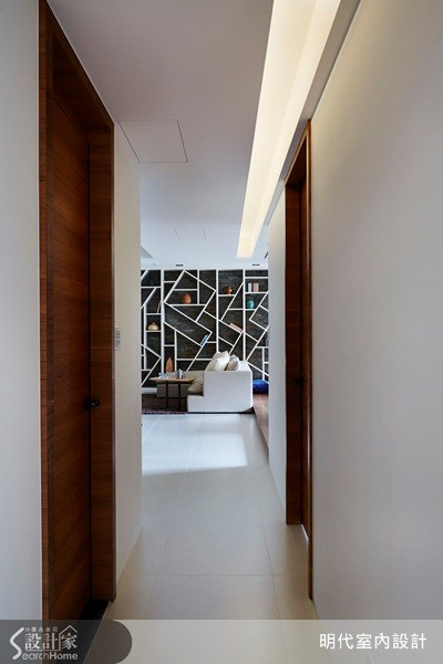 35坪新成屋(5年以下)＿休閒風走廊案例圖片＿明代室內裝修設計有限公司＿明代_10之23