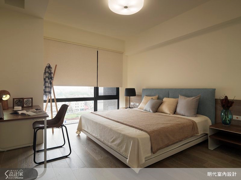 20坪新成屋(5年以下)＿休閒風臥室案例圖片＿明代室內裝修設計有限公司＿明代_11之16