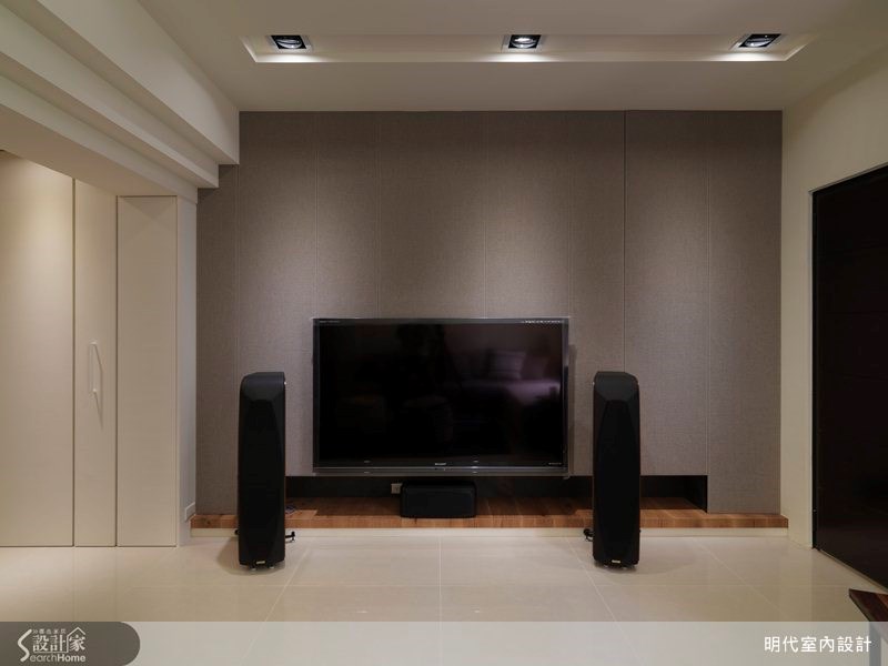 80坪新成屋(5年以下)＿休閒風客廳案例圖片＿明代室內裝修設計有限公司＿明代_12之5