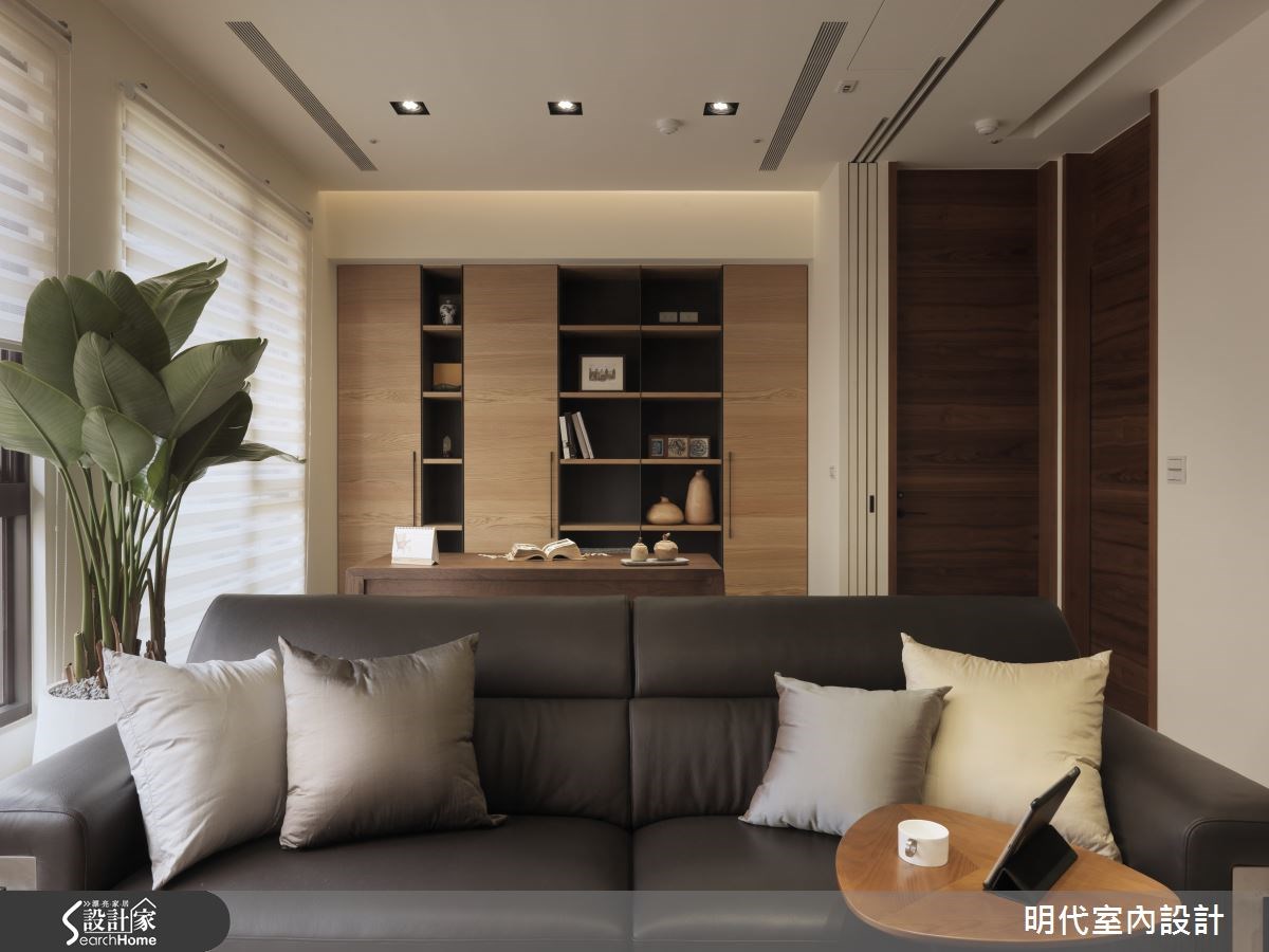 28坪新成屋(5年以下)＿療癒風客廳案例圖片＿明代室內裝修設計有限公司＿明代_14之3