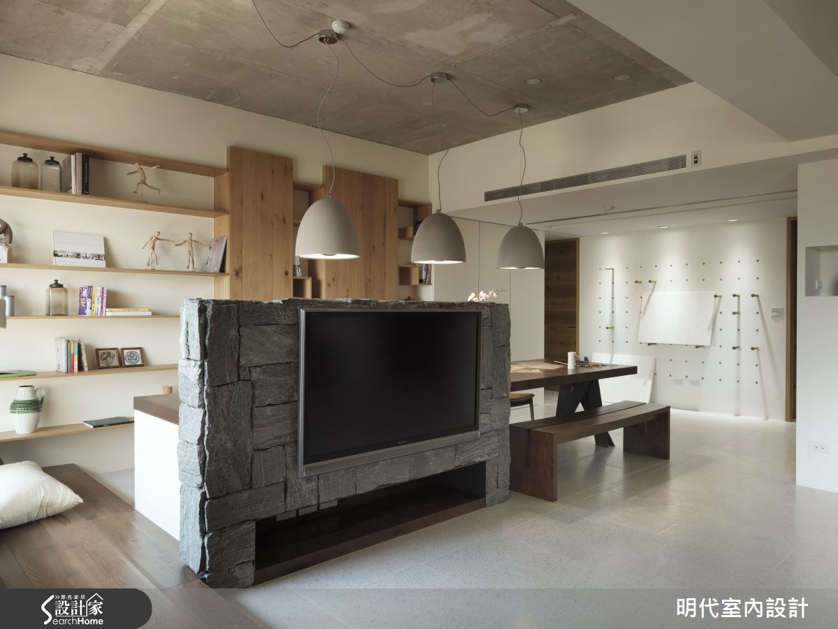 45坪＿休閒風客廳案例圖片＿明代室內裝修設計有限公司＿明代_15之5