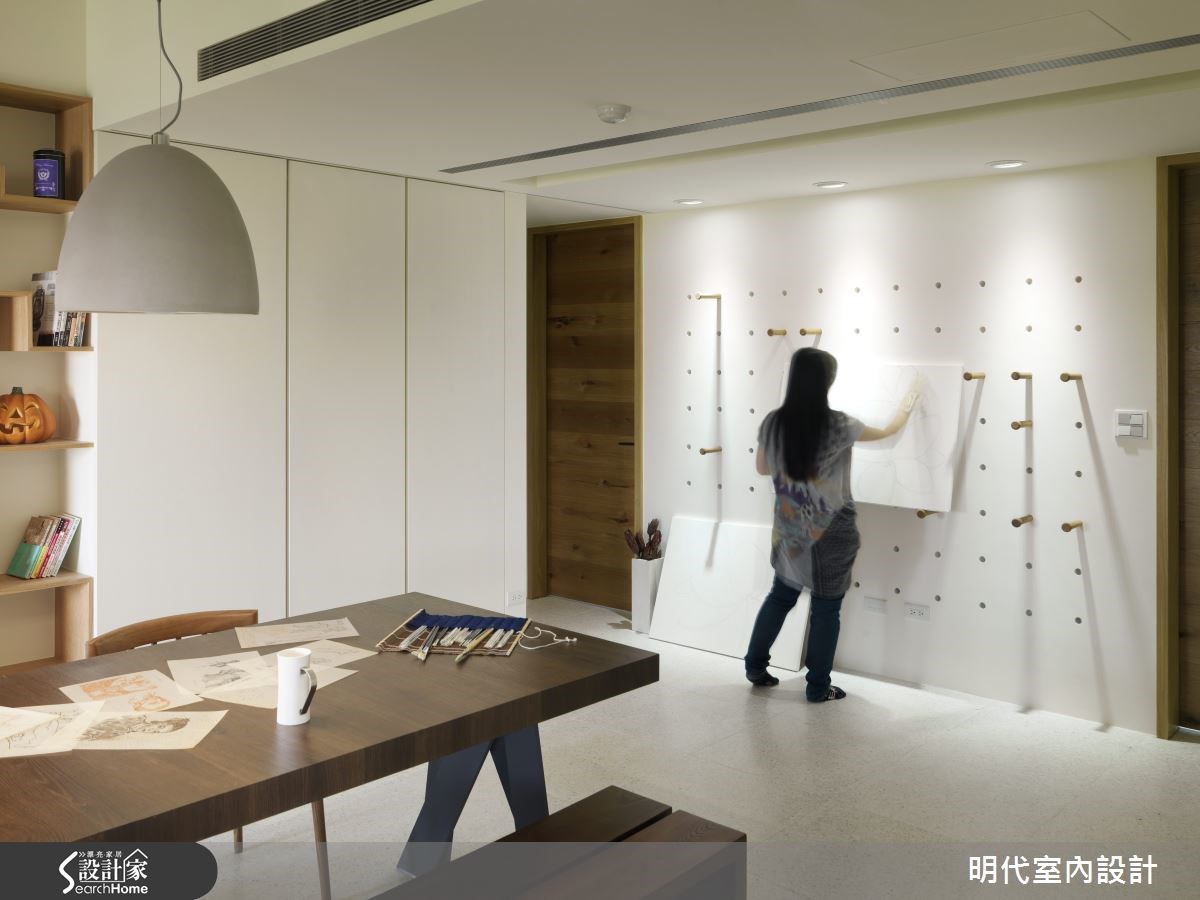 45坪＿休閒風客廳案例圖片＿明代室內裝修設計有限公司＿明代_15之10