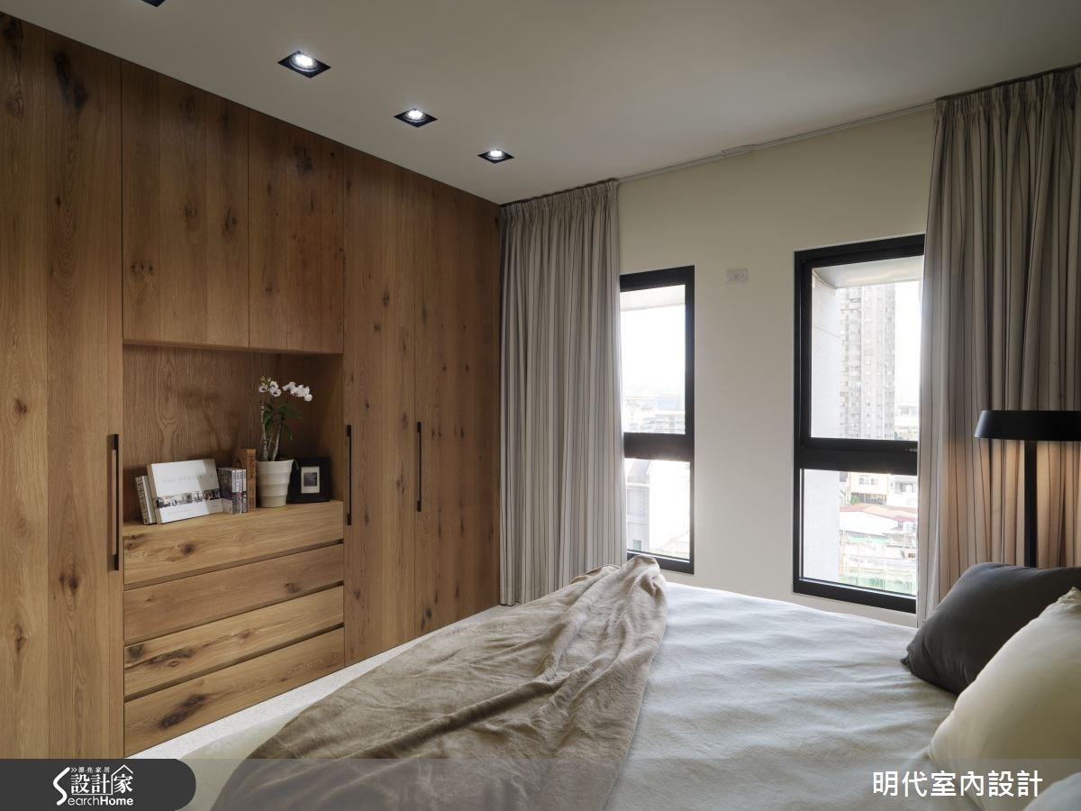 45坪＿休閒風臥室案例圖片＿明代室內裝修設計有限公司＿明代_15之17