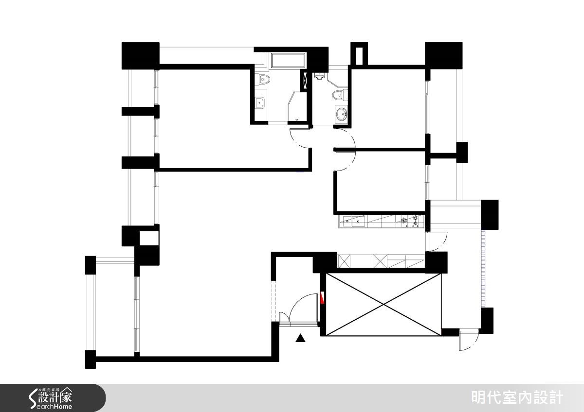 45坪＿休閒風案例圖片＿明代室內裝修設計有限公司＿明代_15之19