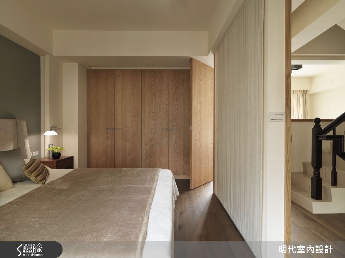 85坪新成屋(5年以下)＿休閒風臥室案例圖片＿明代室內裝修設計有限公司＿明代_17之13