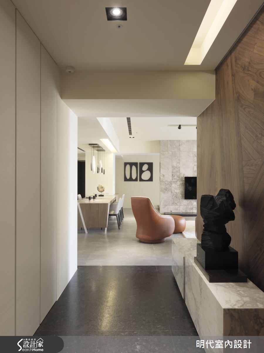 64坪＿現代風走廊案例圖片＿明代室內裝修設計有限公司＿明代_18之1