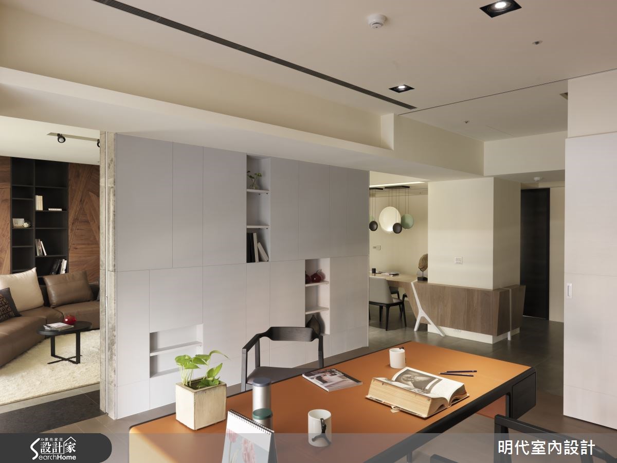 64坪＿現代風書房案例圖片＿明代室內裝修設計有限公司＿明代_18之21