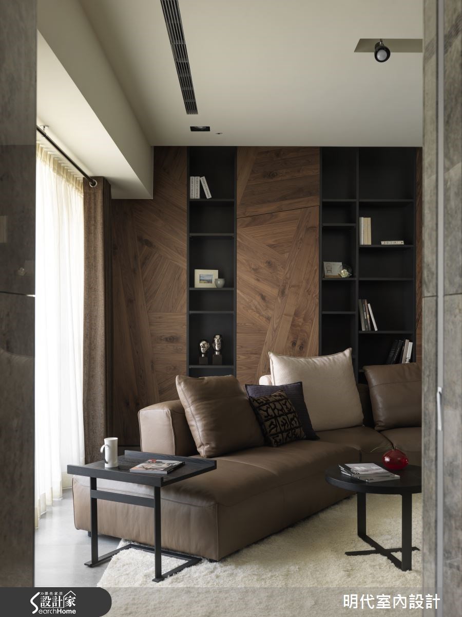 64坪＿現代風客廳案例圖片＿明代室內裝修設計有限公司＿明代_18之9