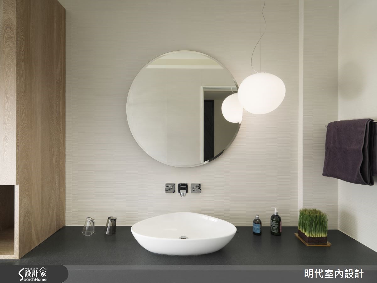 64坪＿現代風浴室案例圖片＿明代室內裝修設計有限公司＿明代_18之24