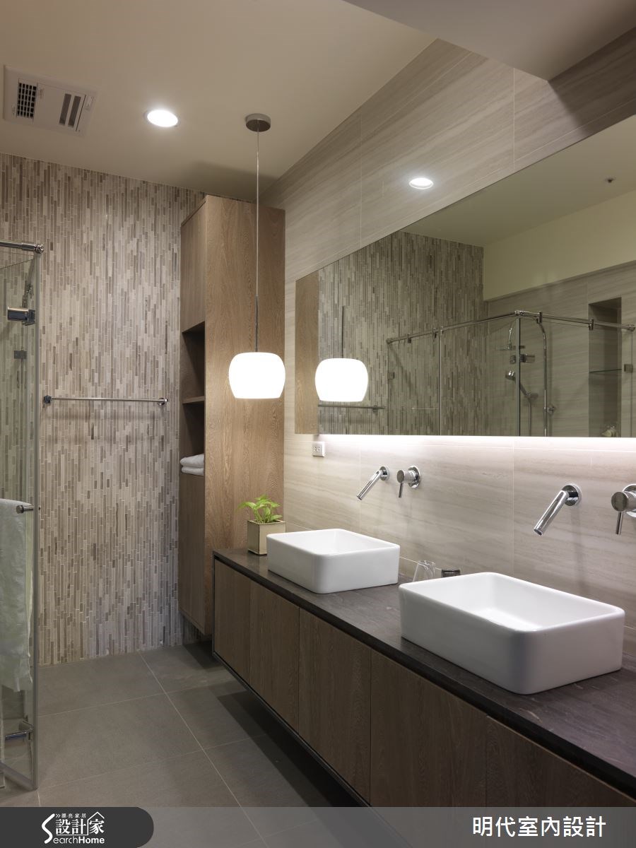 64坪＿現代風浴室案例圖片＿明代室內裝修設計有限公司＿明代_18之25