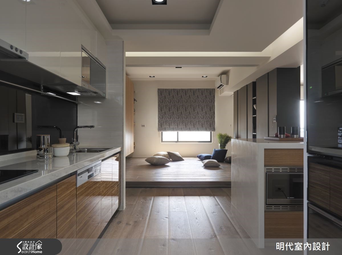 43坪新成屋(5年以下)＿休閒風廚房案例圖片＿明代室內裝修設計有限公司＿明代_19之13