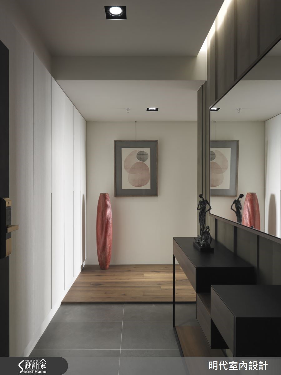 30坪新成屋(5年以下)＿現代風走廊案例圖片＿明代室內裝修設計有限公司＿明代_21之1