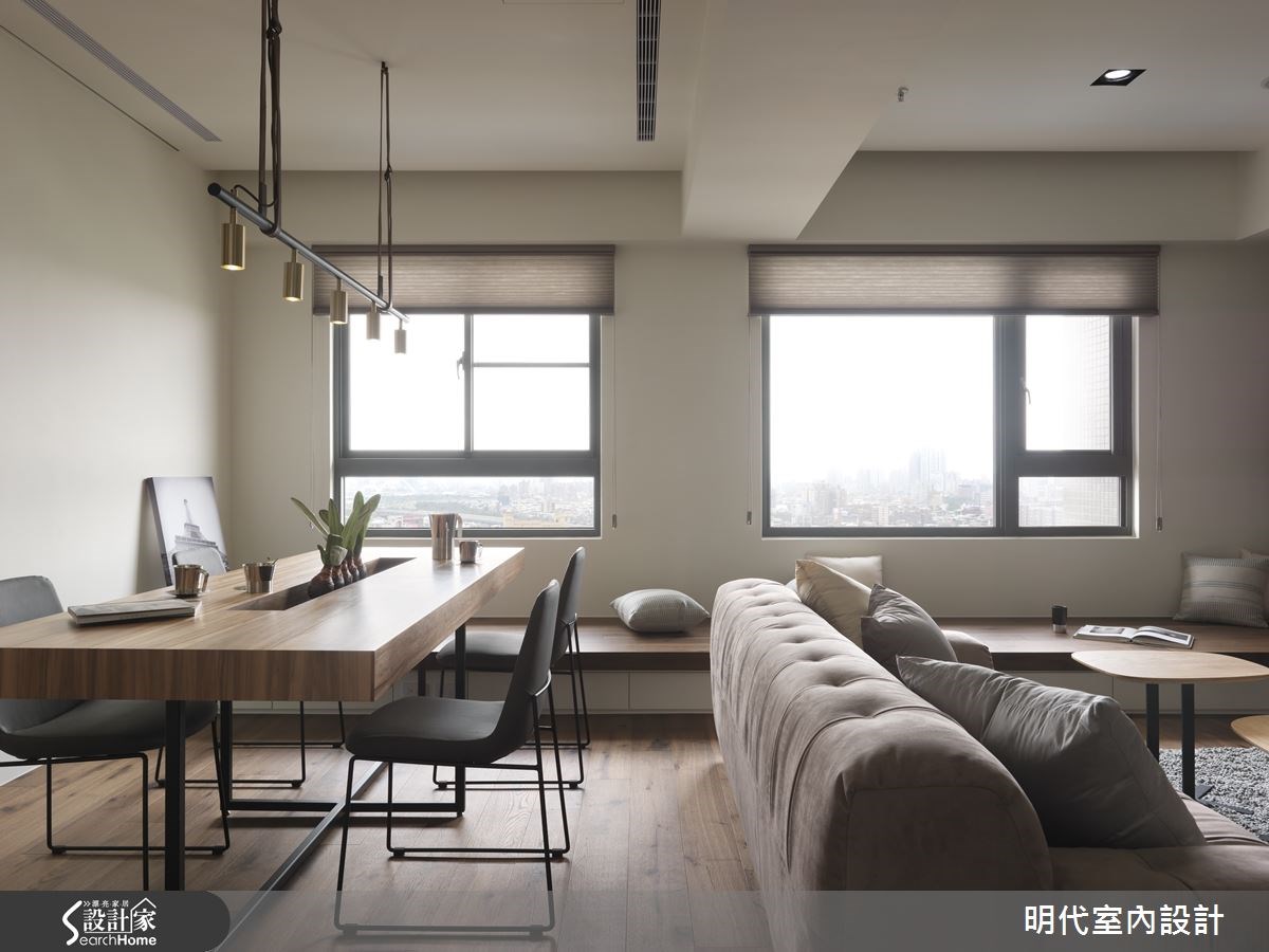 30坪新成屋(5年以下)＿現代風餐廳案例圖片＿明代室內裝修設計有限公司＿明代_21之11