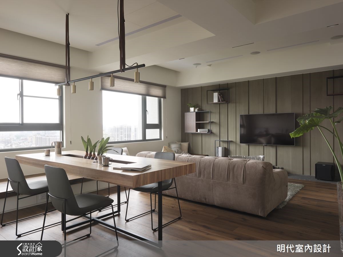 30坪新成屋(5年以下)＿現代風餐廳案例圖片＿明代室內裝修設計有限公司＿明代_21之12