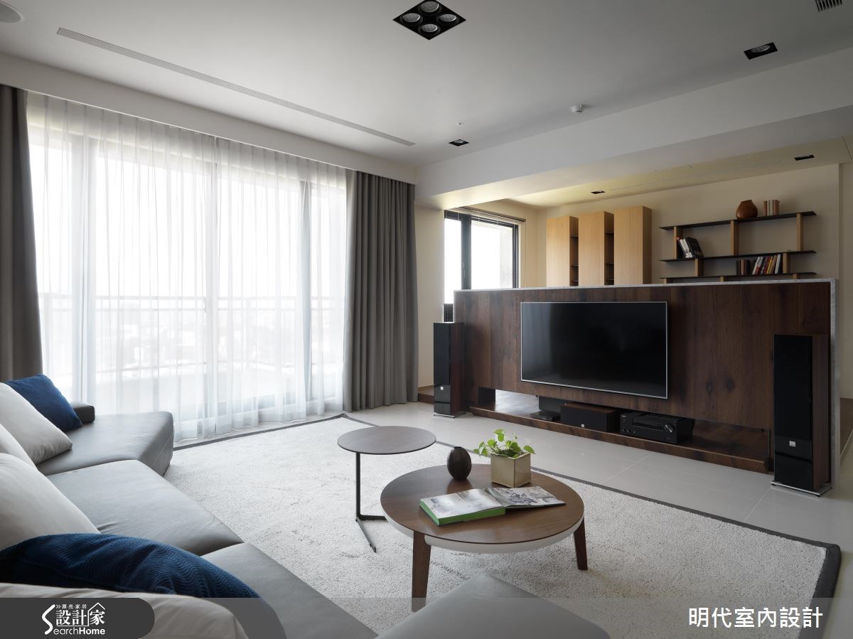 48坪新成屋(5年以下)＿現代風客廳案例圖片＿明代室內裝修設計有限公司＿明代_26之3