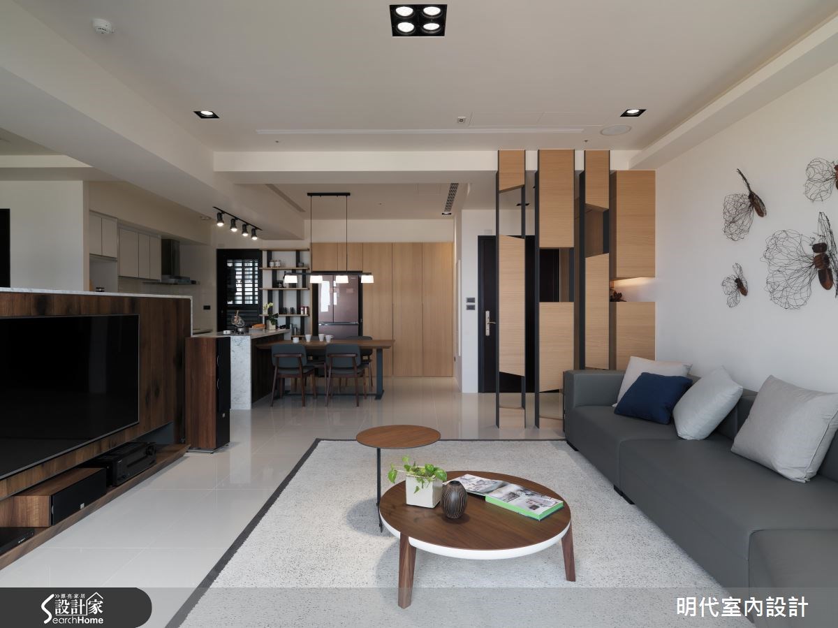 48坪新成屋(5年以下)＿現代風客廳案例圖片＿明代室內裝修設計有限公司＿明代_26之4