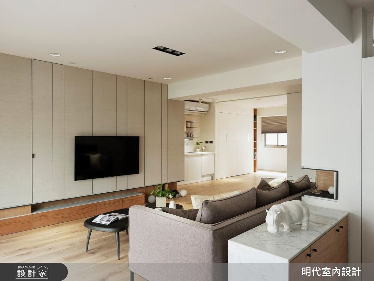 30坪老屋(16~30年)＿現代風客廳案例圖片＿明代室內裝修設計有限公司＿明代_27之5