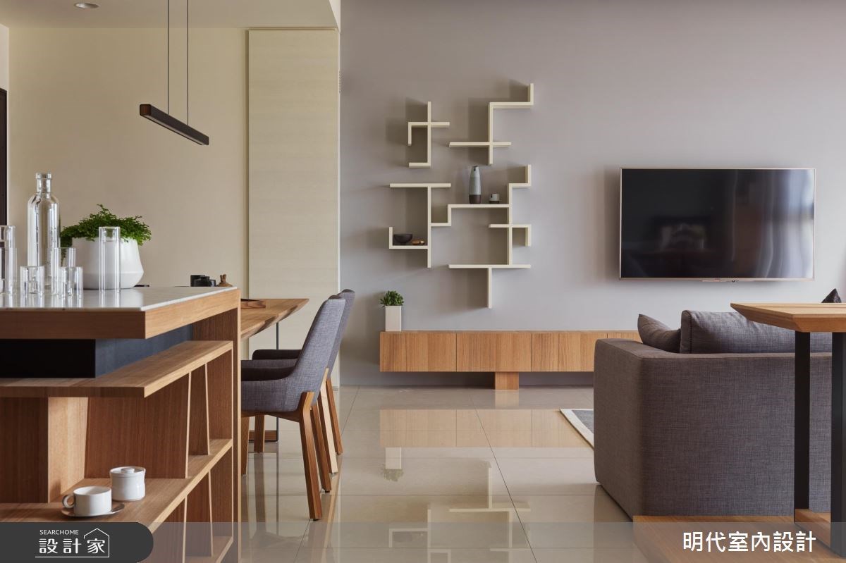 40坪新成屋(5年以下)＿現代風客廳案例圖片＿明代室內裝修設計有限公司＿明代_28之7