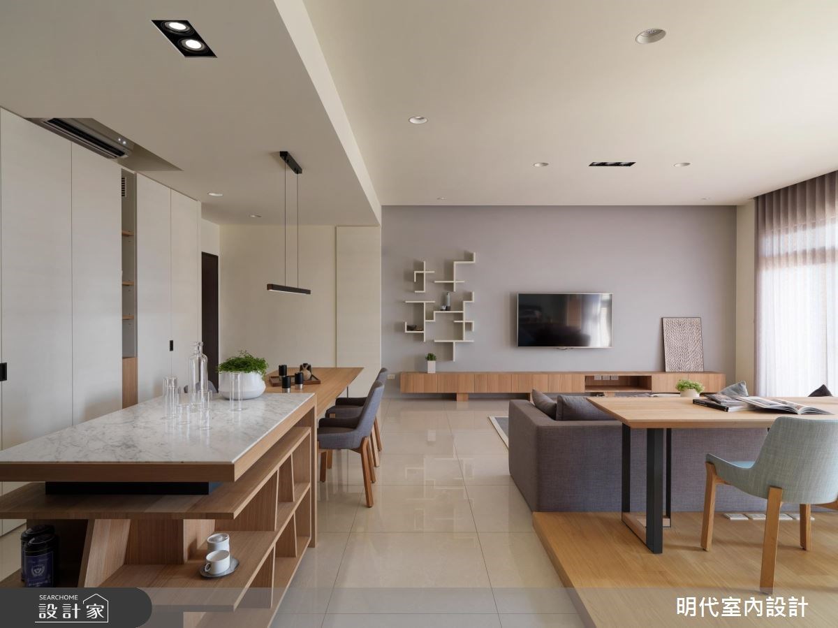 40坪新成屋(5年以下)＿現代風客廳案例圖片＿明代室內裝修設計有限公司＿明代_28之14