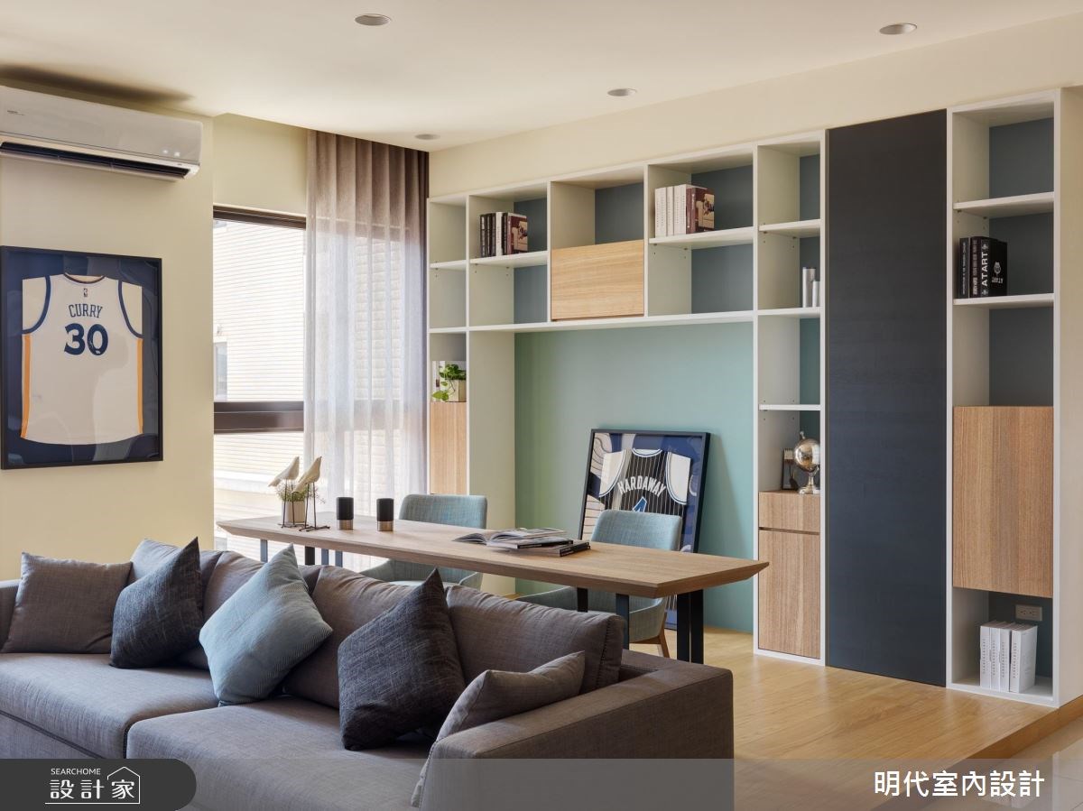 40坪新成屋(5年以下)＿現代風客廳案例圖片＿明代室內裝修設計有限公司＿明代_28之16